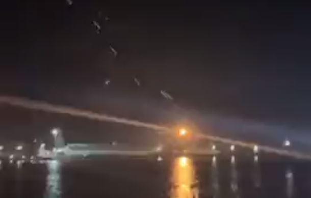 Atac cu drone în Reni, filmat de pe malul românesc al Dunării