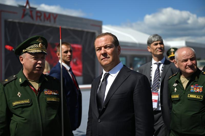 Dmitri Medvedev, vicepreşedintele Consiliului de Securitate al Federaţiei Ruse