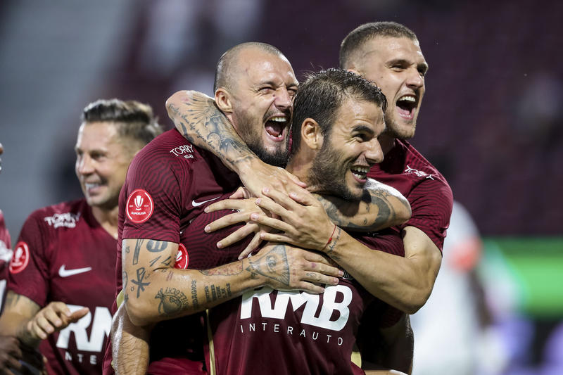 Video  CFR Cluj - Hermannstadt 0-1. Campioana încheie anul cu o