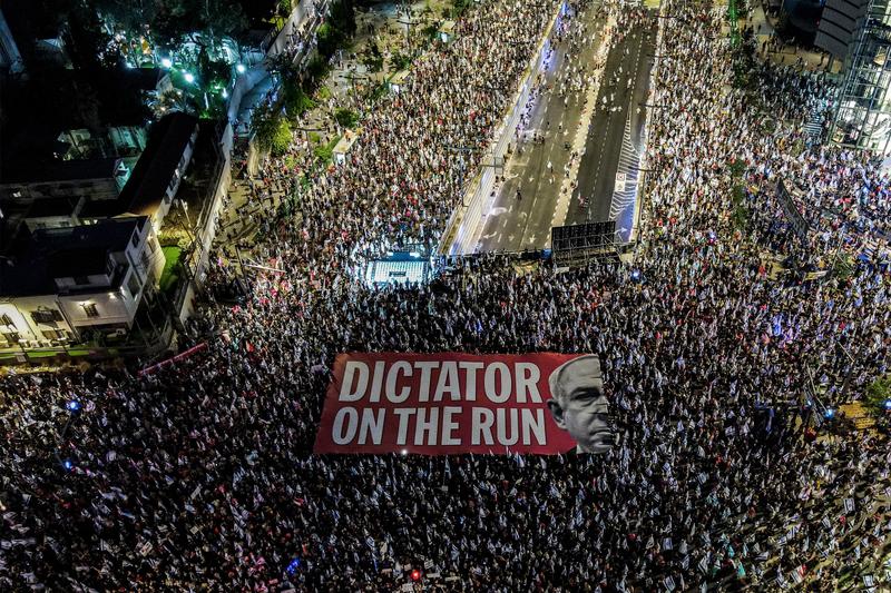Protest de amploare la Tel AViv