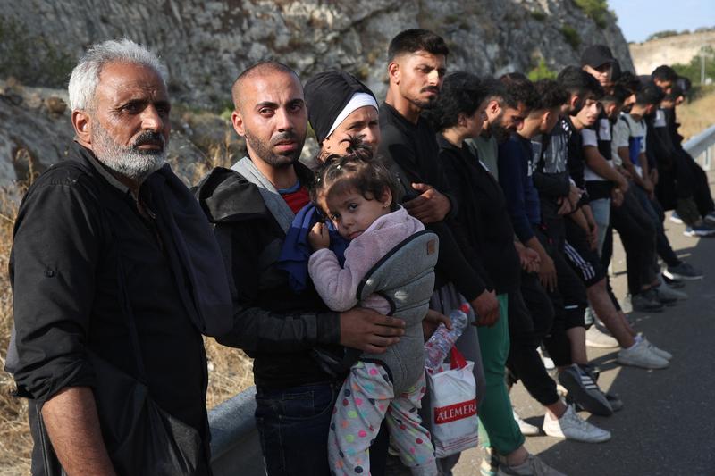 Migranti ilegali in Grecia