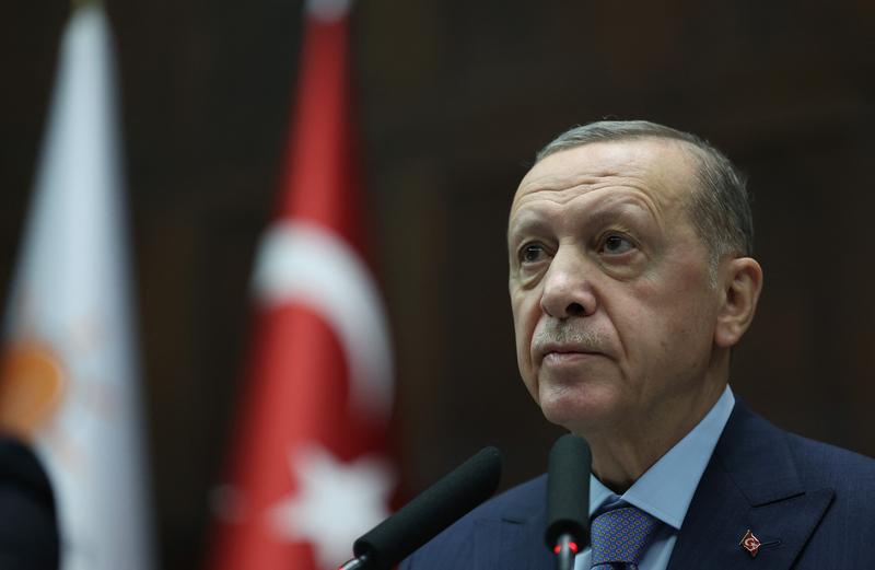 Recep Tayyip Erdogan în parlamentul turc