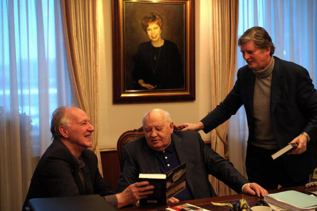 Werner Herzog, Mihail Gorbaciov, André Singer