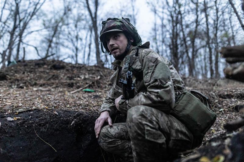 Soldat ucrainean din zona Harkov