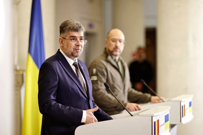 Ciolacu, despre exporturile de cereale ucrainene: „Mai mult de 60% au fost realizate prin coridoarele de transport din ţara noastră”