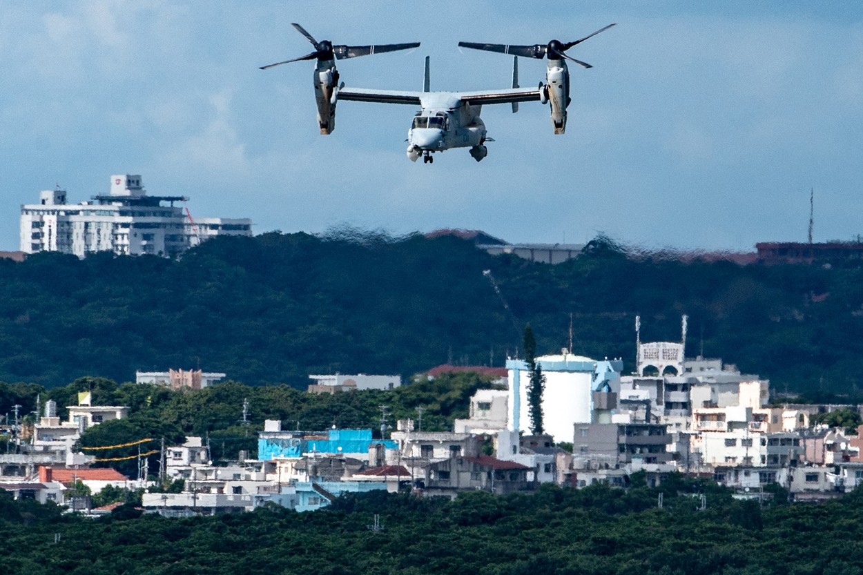Un avion militar al SUA s-a prăbușit în mare în vestul Japoniei / Cel puțin un mort