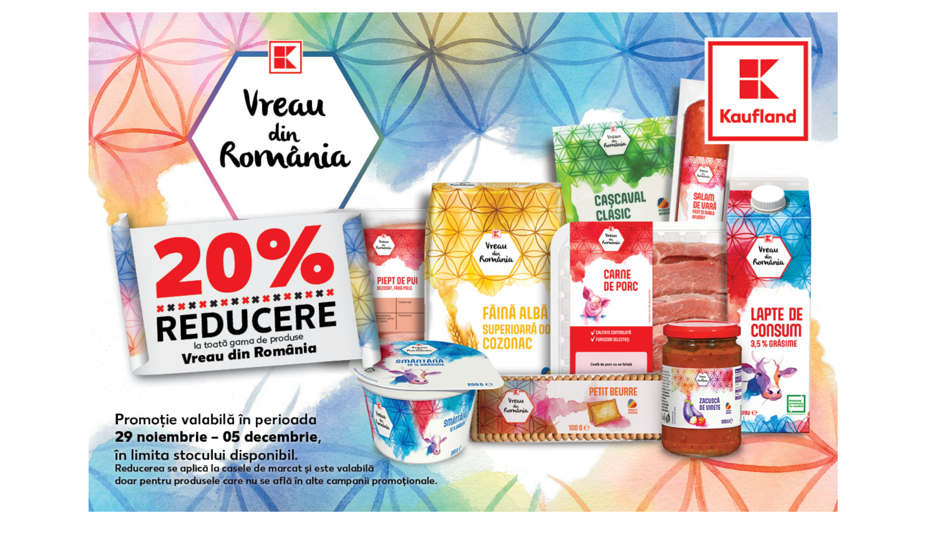 Vreau din România: De 1 decembrie, mânăncă românește și susține producătorii locali