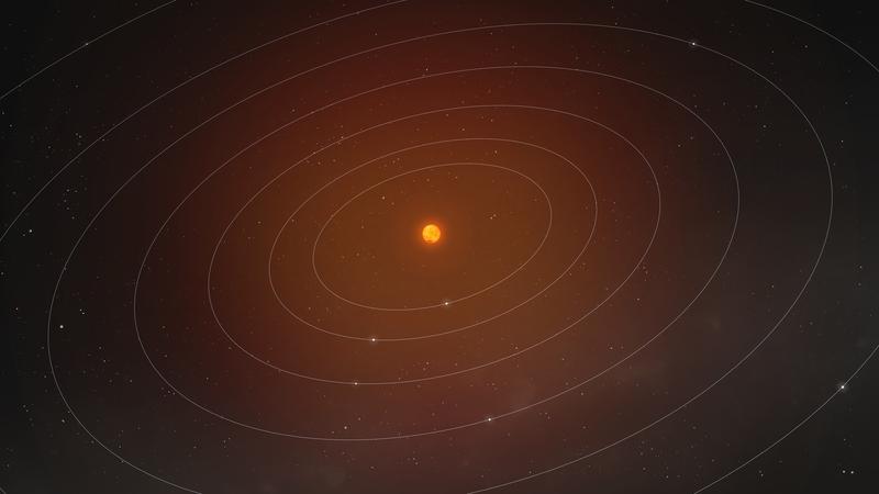 Sistemul „Trappist-1” are de asemenea 7 planete descoperite