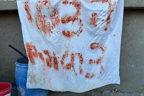 FOTO Imagini cu mesajele de ajutor lăsate de cei trei ostatici pe care Armata Israelului i-a ucis din greșeală