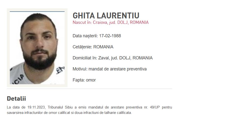 ​Unul dintre suspecţii în cazul uciderii omului de afaceri sibian Adrian Kreiner va fi adus în ţară