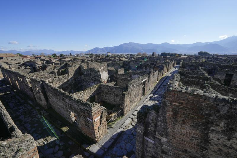 situl arheologic Pompeii