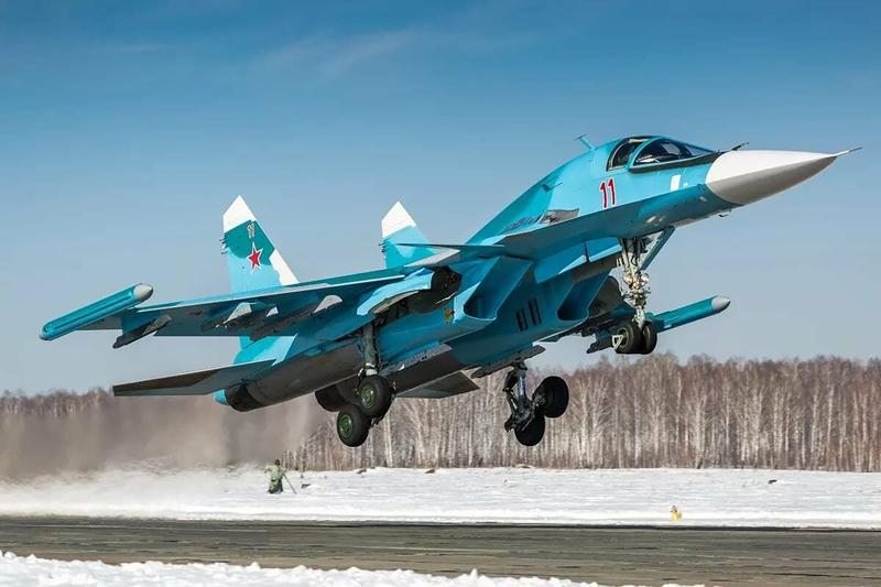 Bombardier rusesc Su-34