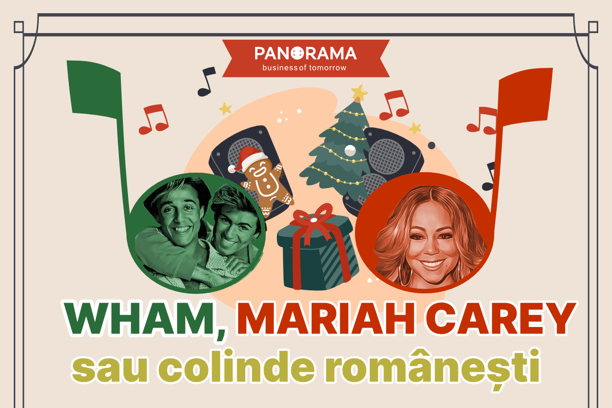 Vasluiul, cu Mariah Carey, restul țării, cu Wham. Ce ascultă românii de sărbători