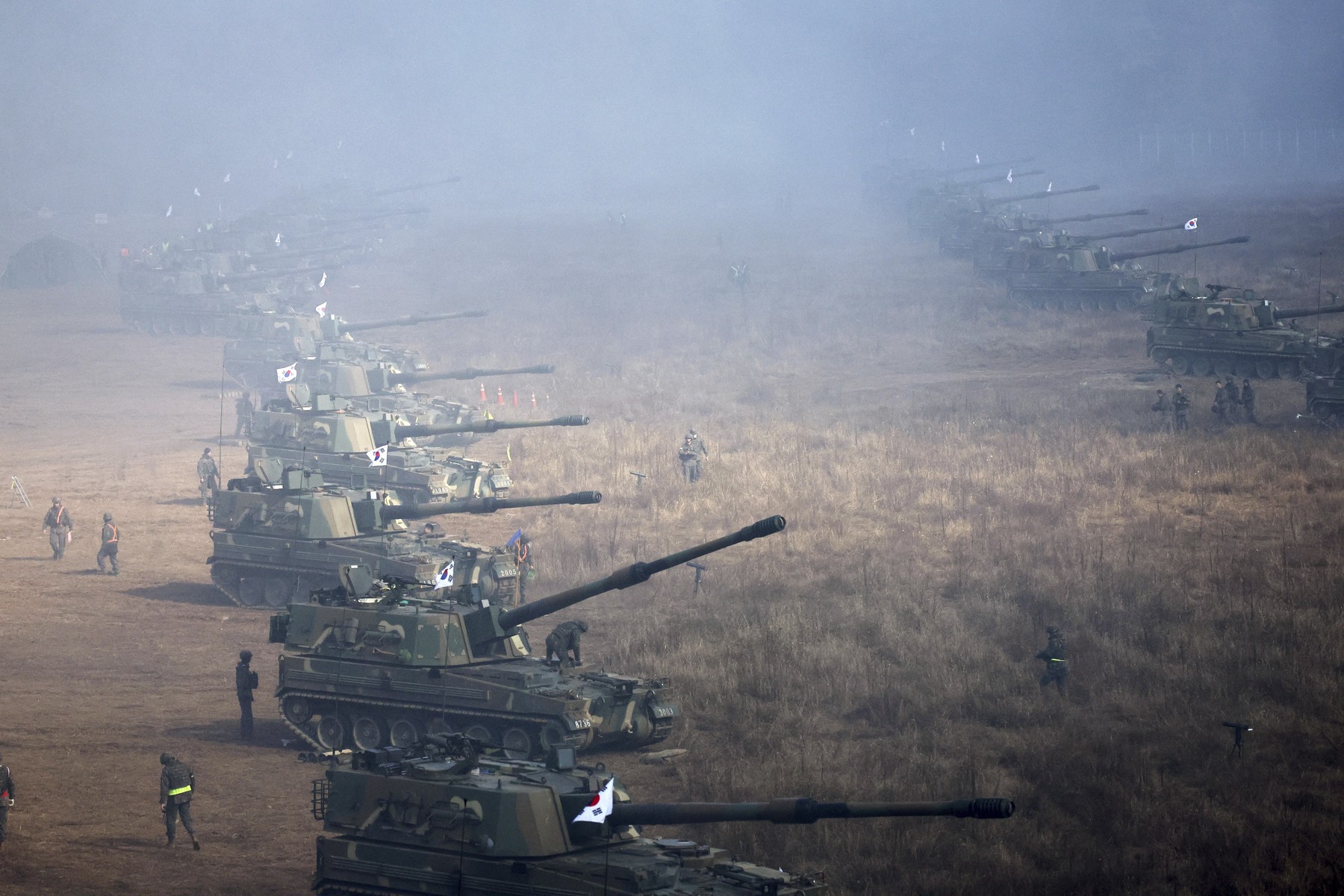Coreea de Sud a organizat un exercițiu militar neobișnuit din cauza temerilor privind un atac surpriză