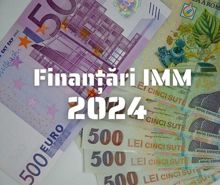 Finantari IMM 2024 Romania