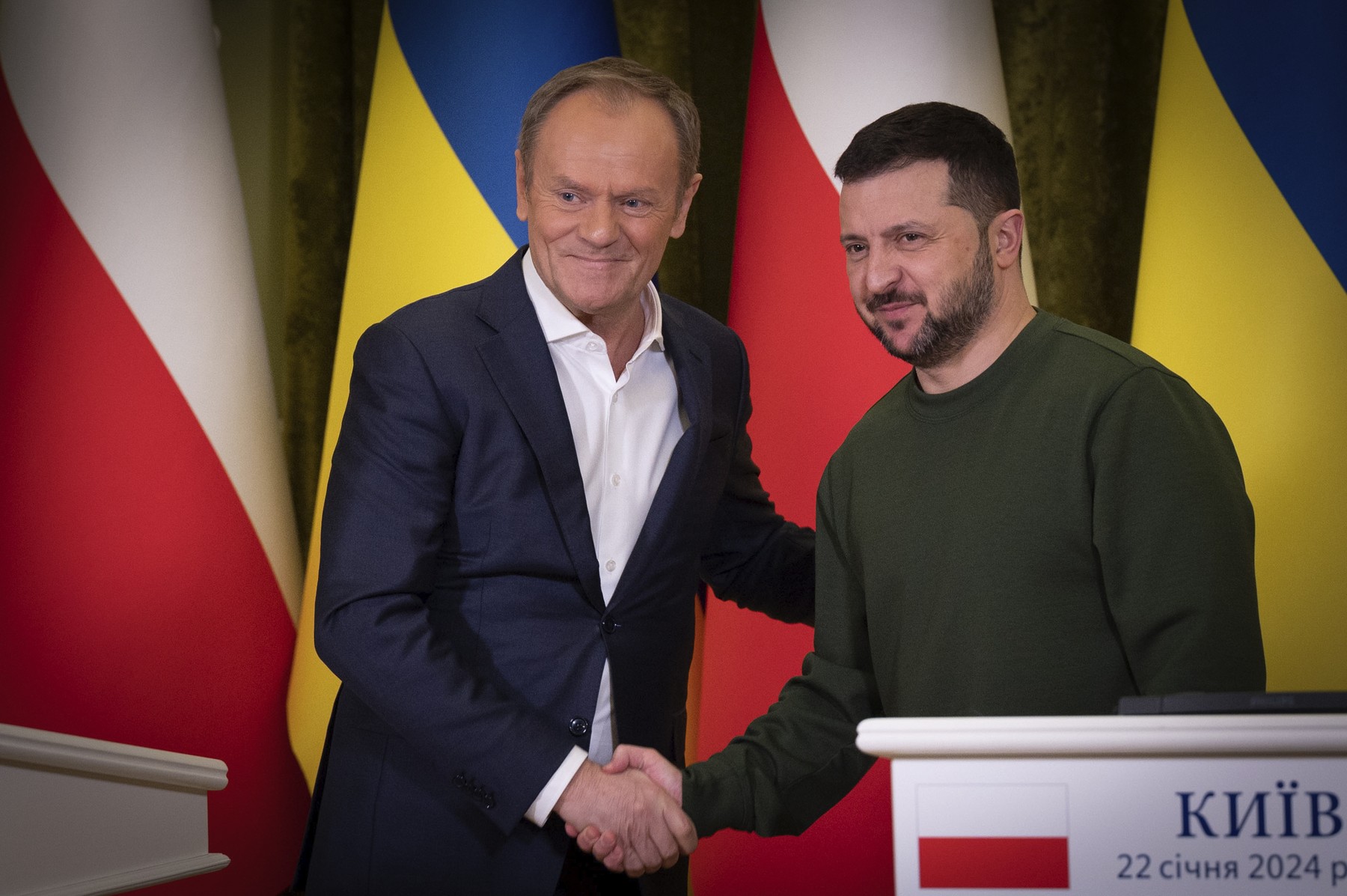 Donald Tusk, în prima vizită la Kiev: Războiul Rusiei împotriva Ucrainei este o luptă „între bine şi rău”