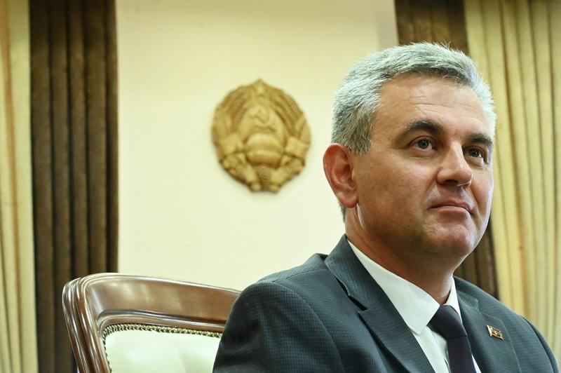Vadim Krasnoselski, liderul regiunii separatiste pro-ruse Transnistria, din estul Republicii Moldova