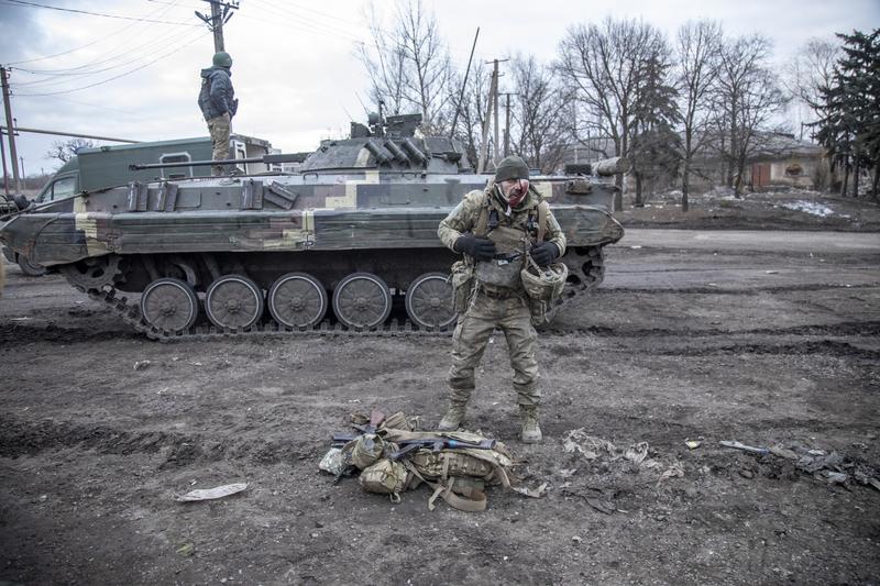 Soldati ucraineni care au scapat din Avdiivka