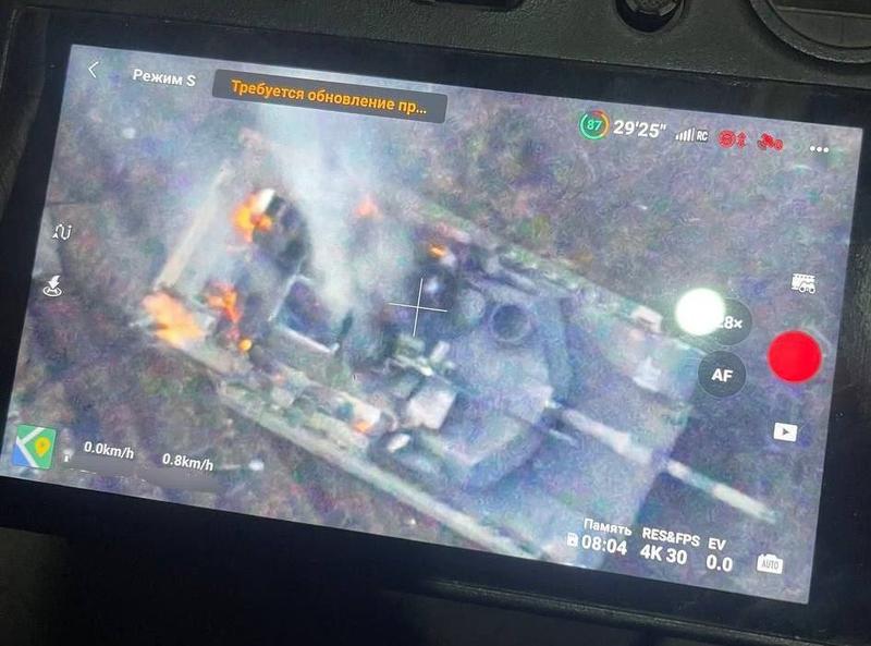Primul tanc Abrams ucrainean distrus de ruși