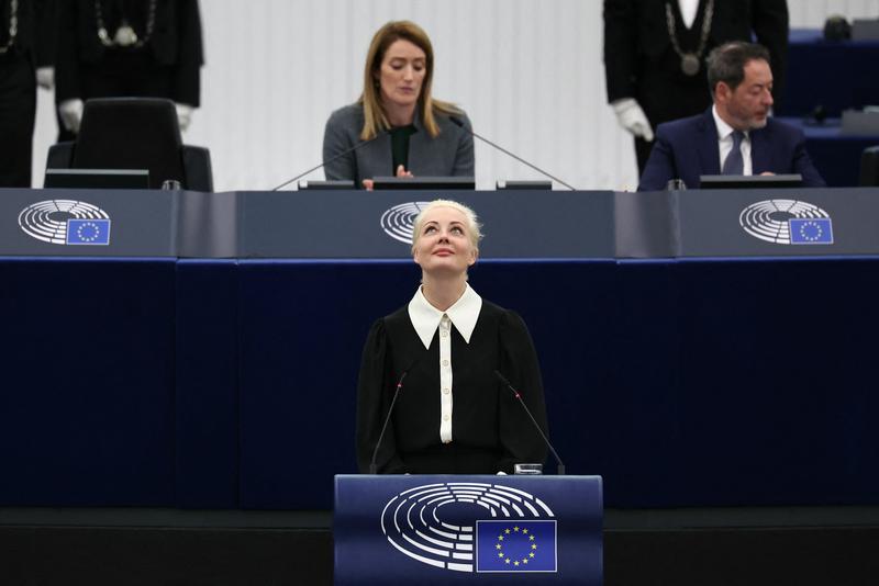 Iulia Navalnaia în Parlamentul European