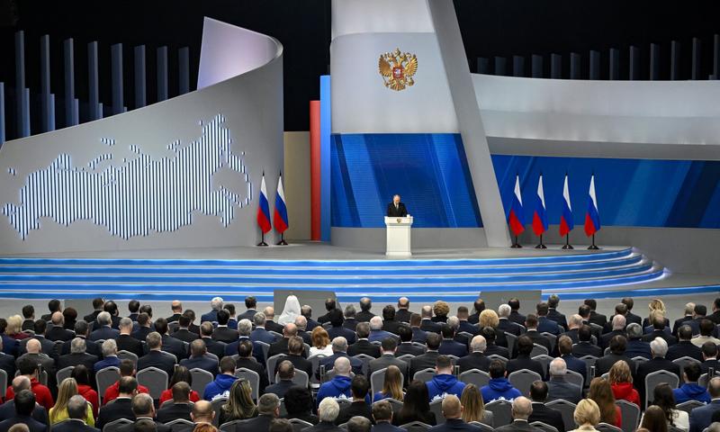 Vladimir Putin, discurs în fața națiunii