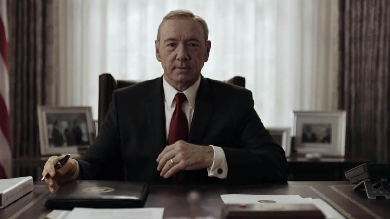 Kevin Spacey in rolul din „House of Cards”