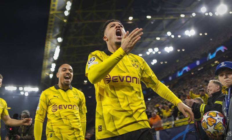 Borussia Dortmund, bucuria jucatorilor