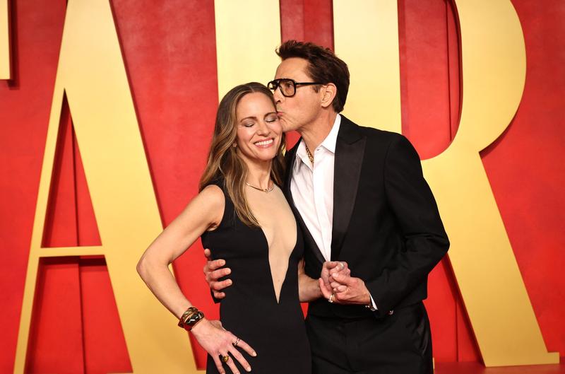 Robert Downey Jr. alaturi de sotia sa, Susan Downey