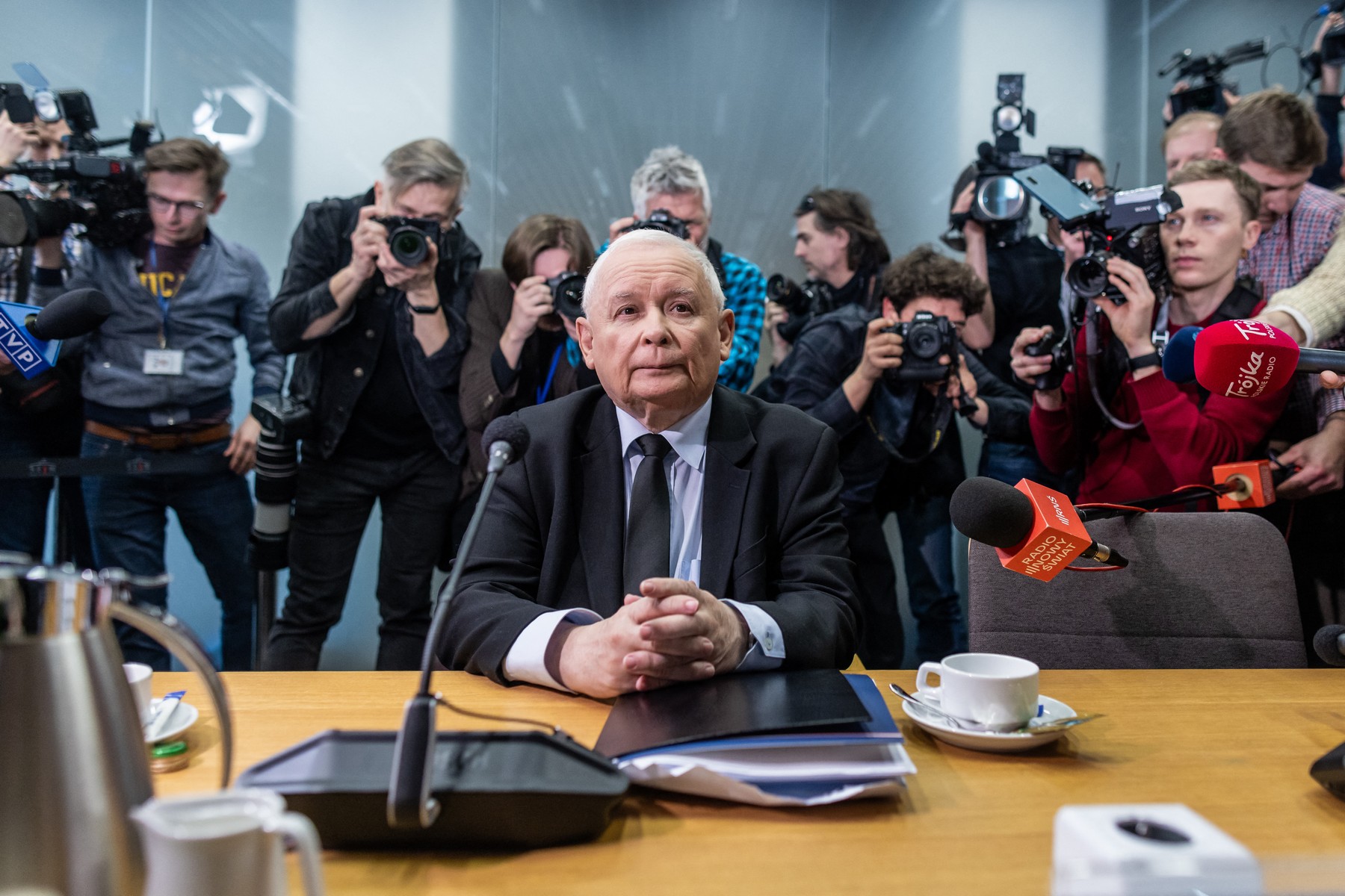 Jaroslaw Kaczynski, omul din spatele puterii timp de 8 ani, a fost audiat de parlamentul polonez în scandalul Pegasus