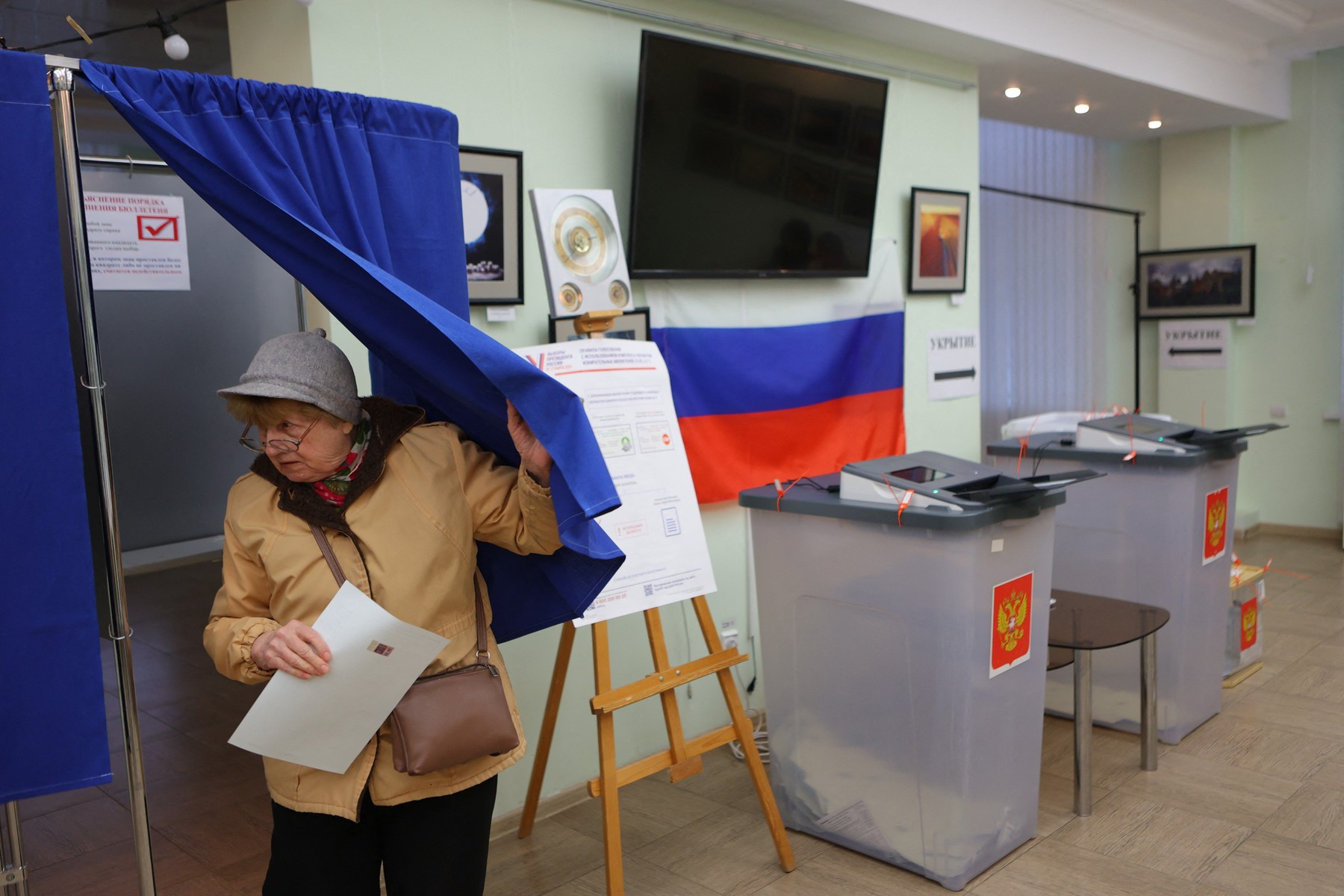 Rusia acuză Ucraina de „activități teroriste” pentru a influența alegerile