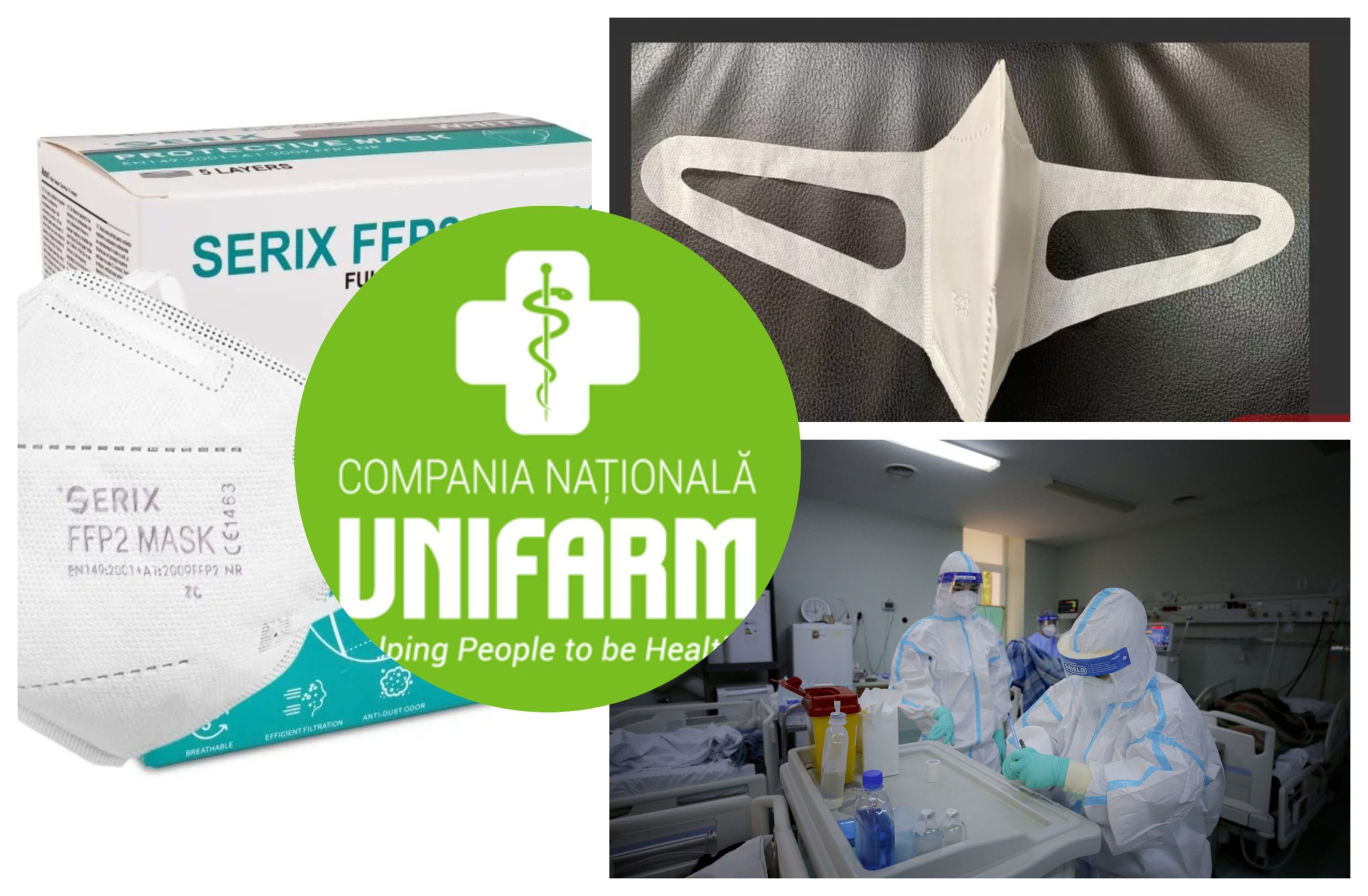 fanatik.ro: Unifarm, în pericol să piardă banii pe cele 1,2 milioane de măști neconforme cumpărate