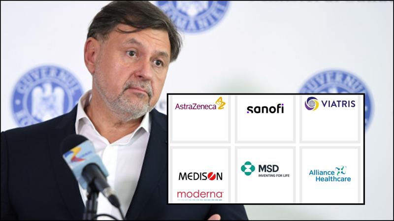 Alexandru Rafila și firmele-sponsori