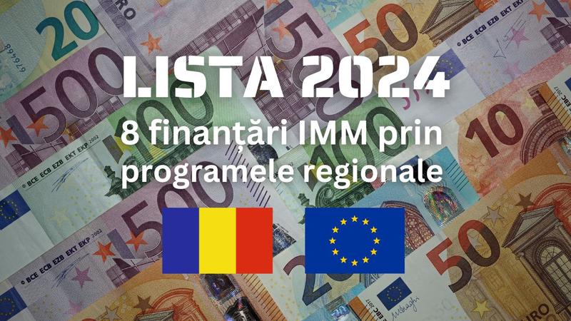 Lista fonduri europene 2024