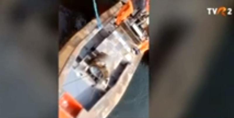 Drona cu explozibil in portul Constanta