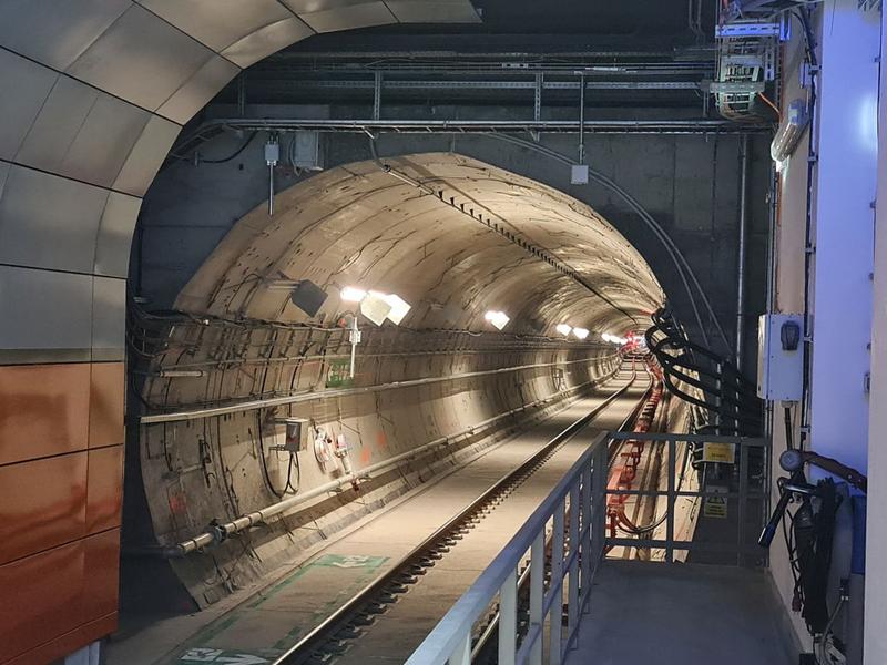 Tunel de metrou la Bucuresti