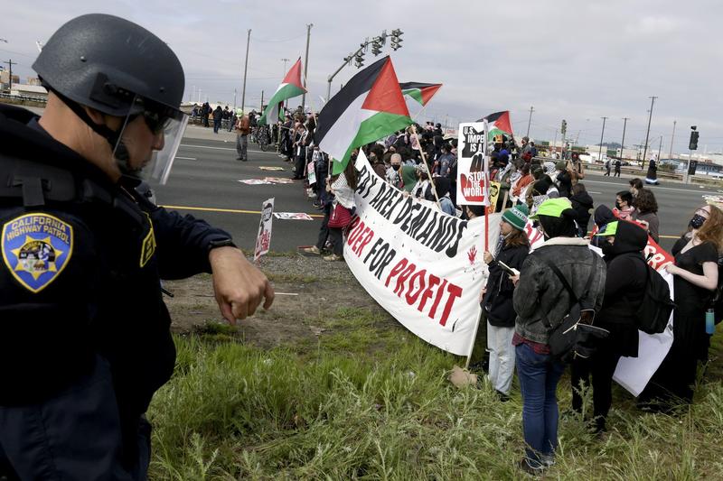 Proteste pro-Palestina, California