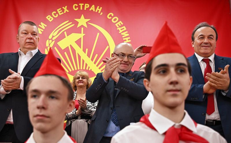 Reuniune a Partidului Comunistilor Rusi