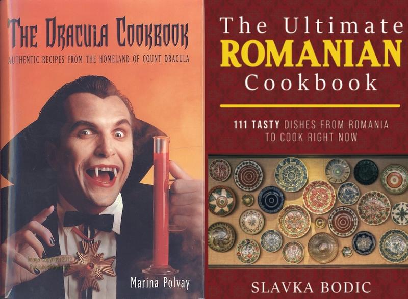 Două dintre cărțile de gastronomie românească vândute pe Amazon