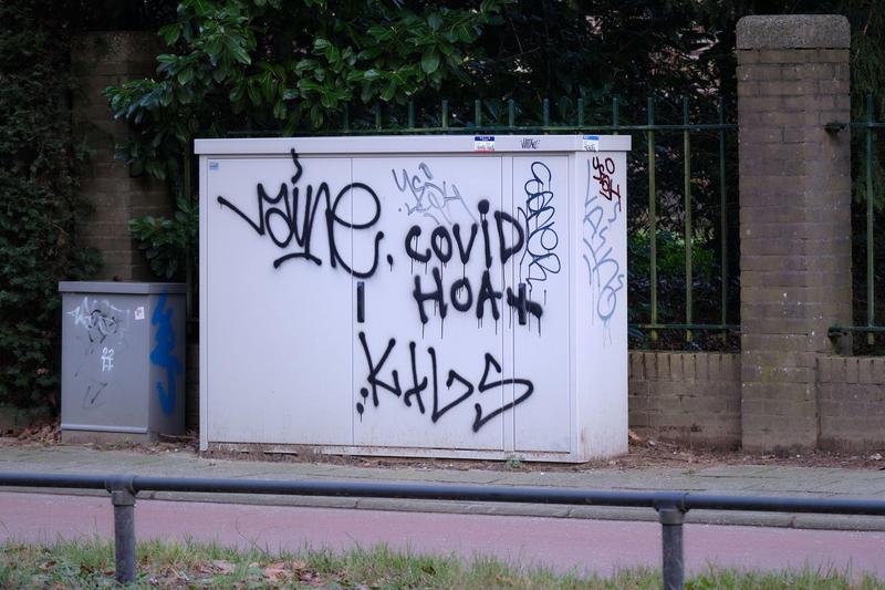 Covid graffiti