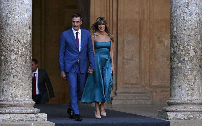 Premierul spaniol Pedro Sanchez și soția sa, Maria Begona Gomez