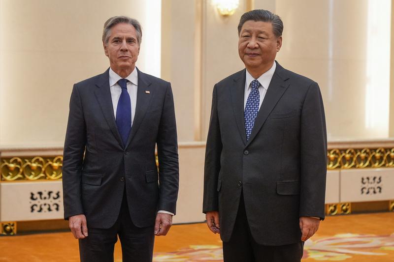 Antony Blinken, primit la Beijing de Xi Jinping 