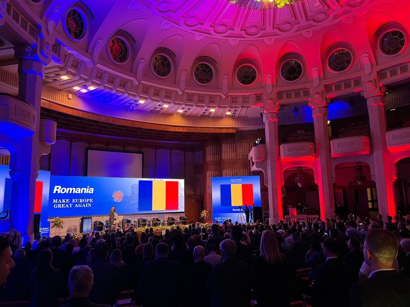 Evenimentul „Make Europe Great Again”, Palatul Parlamentului, 2024