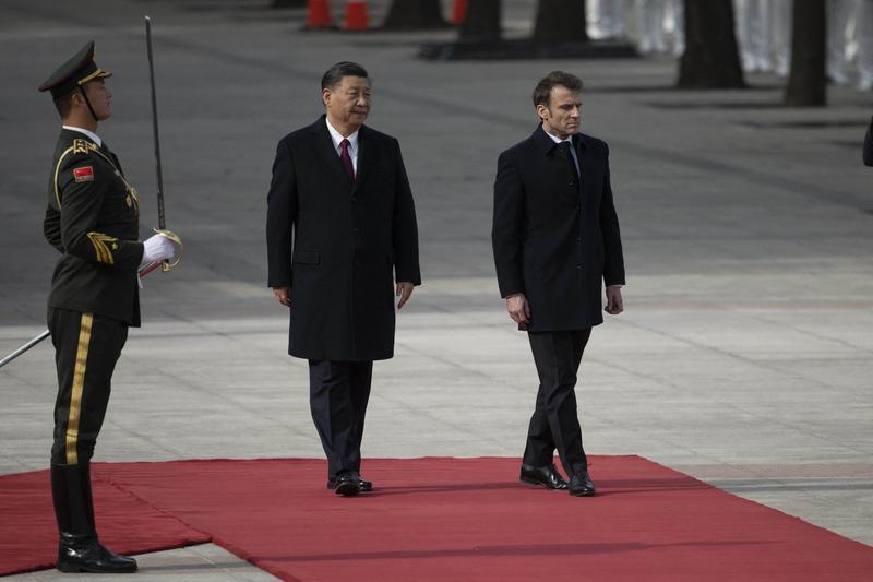 Emmanuel Macron a vizitat China in aprilie 2023