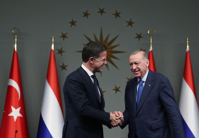 Mark Rutte s-a intalnit cu Recep Erdogan vinerea trecuta