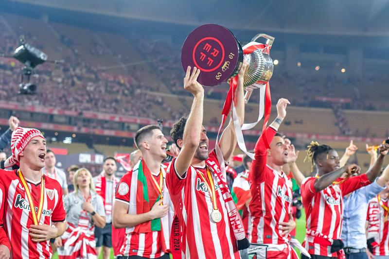 Athletic Bilbao si trofeul Cupei Spaniei la fotbal