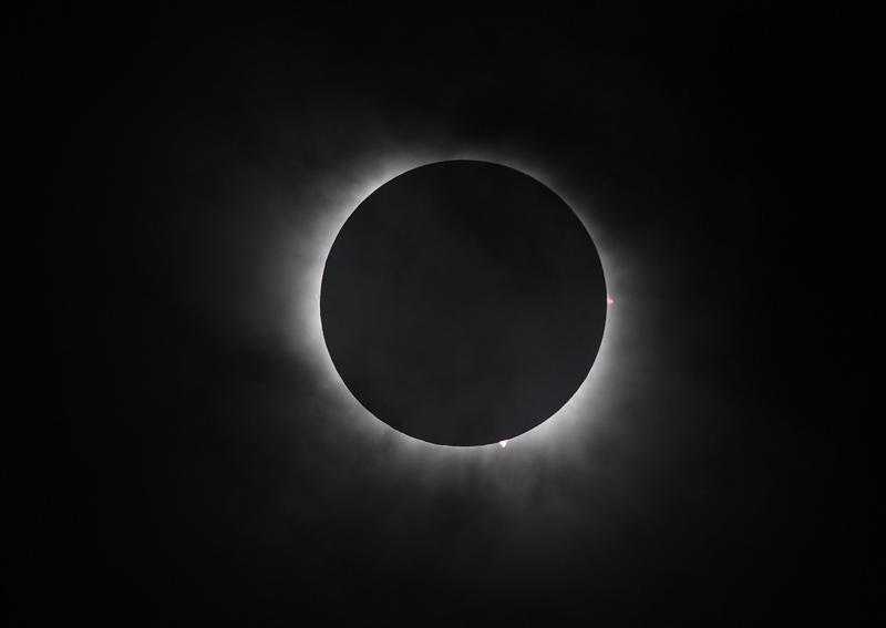 Eclipsa totala de Soare, Texas