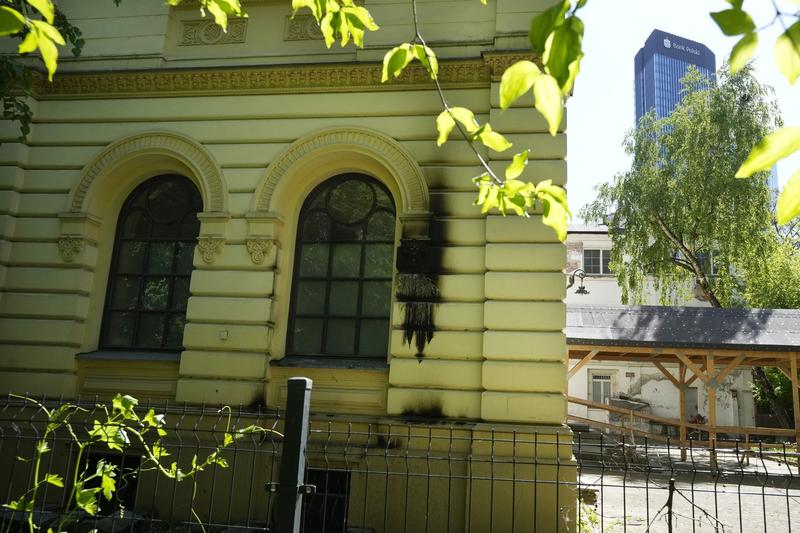 Sinagoga din Polonia, vandalizata
