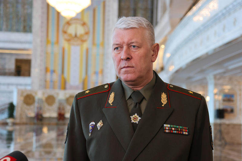 Viktor Gulevici, seful Statului Major al Fortelor Armate Belarus, demis de Aleksandr Lukasenko