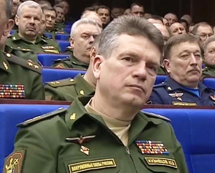 Generalul rus Iuri Kuznețov 