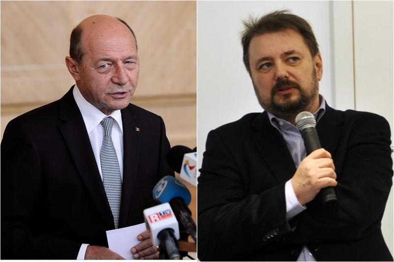Traian Băsescu și Cristian Pîrvulescu 